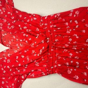 Sugar plus lips extra, small flower, red dress